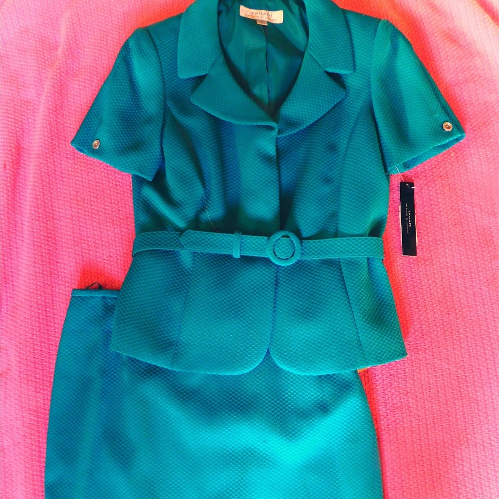 Brand New Tahari Dress Suit